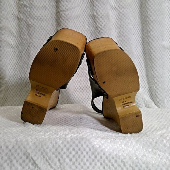 Splash Wedge Heels - Picture 6 of 7